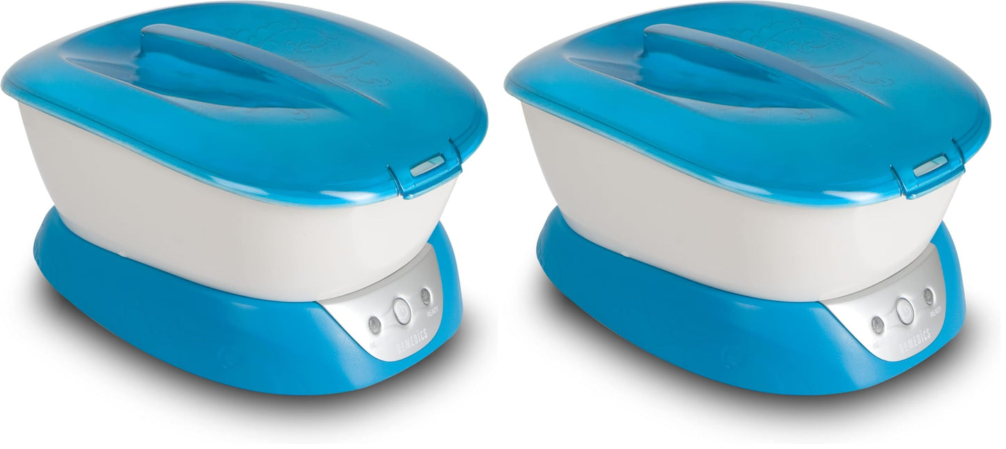 Homedics Paraffin Wax Machine for Hands - Hypoallergenic Hot Wax Hand Therapy Machine to Soothe and Moisturize Hands - Includes 3 Pounds of Wax and 20 Hand Liners
