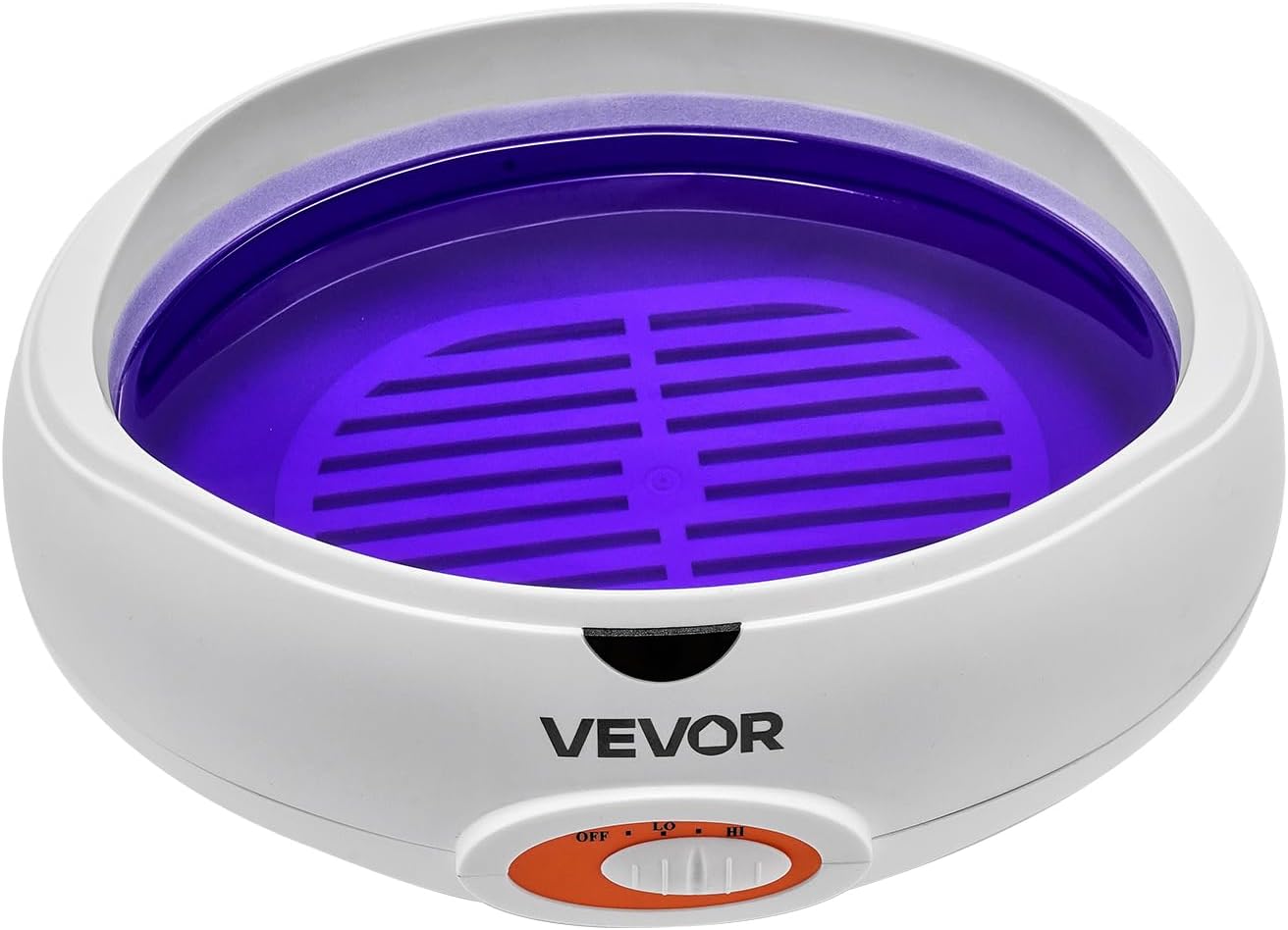 VEVOR Paraffin Wax Machine for Hands and Feet, 2000ML Professional Paraffin Wax Warmer, Low/High 2-Level Temperature Control Paraffin Bath Moisturizing Kit for Skin Hydration, Home Spa, Beauty Salons